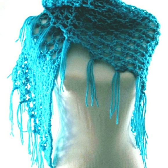 Wrap,Shawl,Poncho,Cape,Crochet,Handmade - Picture 3 of 4